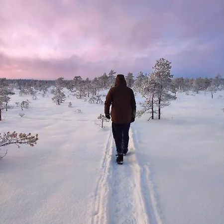 Self Check-in Sauna Next To Hiking Trails Puhkemaja